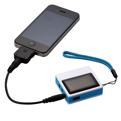スマホ対応ソーラー充電器