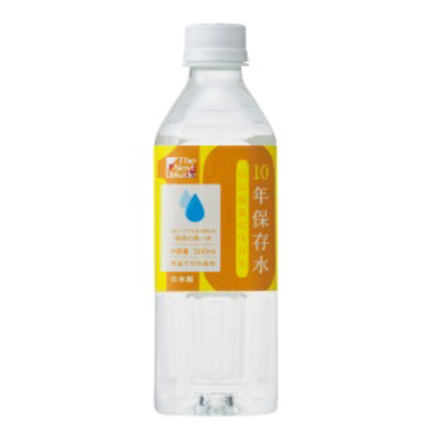 10年保存水500ｍｌ（24本入）