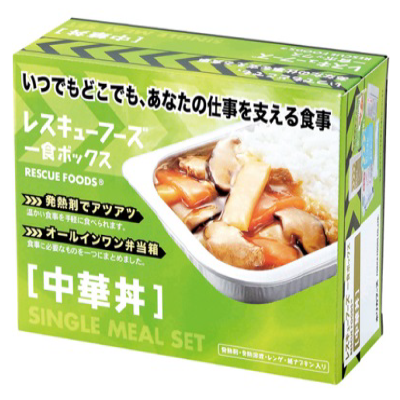 レスキューフーズ 一食ボックス 中華丼 12食入