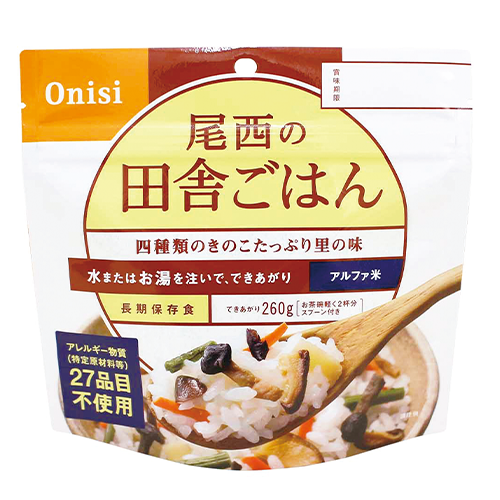 アルファ米　きのこごはん　50食セット【軽減税率対応商品】