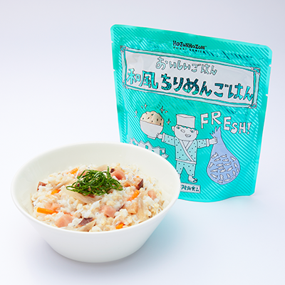 おいしいごはん 和風ちりめんごはん（25食セット）【軽減税率対応商品】