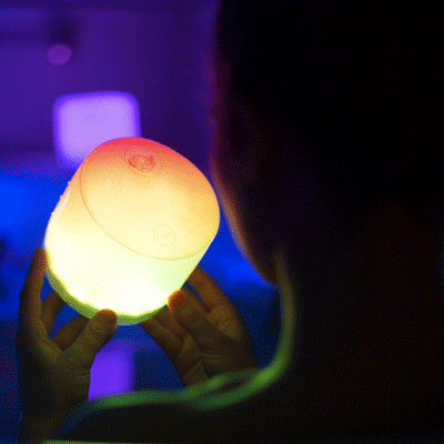エムパワード カラー インフレータブル LEDソーラーランタン