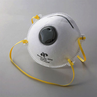 PM2.5対応大気汚染対策マスク N-95マスクバルブ付MK (10枚) 微小粒子状物質(PM2.5)/黄砂/花粉症対策にも